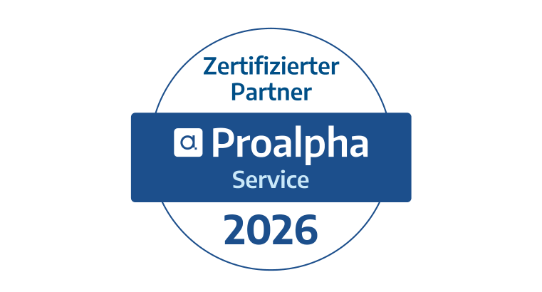 Proalpha Zertifizierter Partner Service 2026